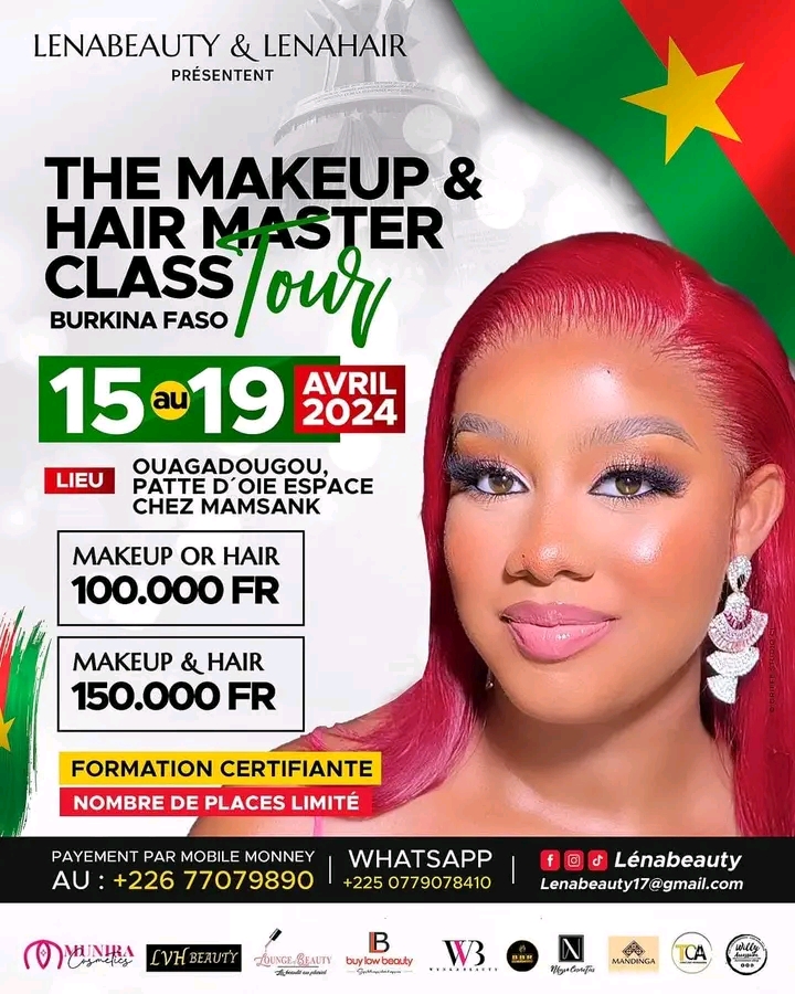 « Être maquilleuse, ce n'est pas avoir raté sa vie » : LENABEAUTY brise les clichés à Ouagadougou 398312